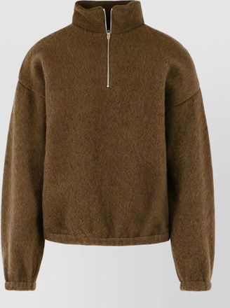 Jil Sander wool fleece jacket