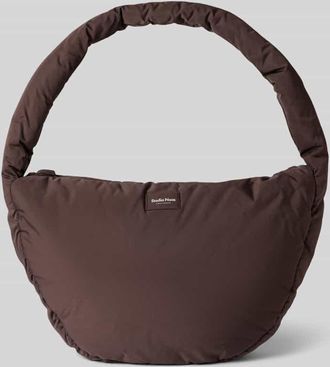 Studio Noos Crossbody Bag mit Logo-Patch Modell Puffy in Dunkelbraun, Größe 1