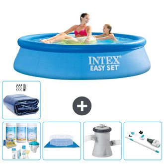 Intex Piscina Easy Set Redonda - 244x61 Cm - 7-piezas S20123