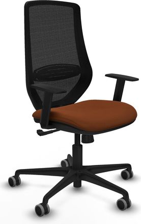 Piqueras y Crespo Piqueras Y Crespo Mardos Silla De Oficina Marr&oacute;n Negro