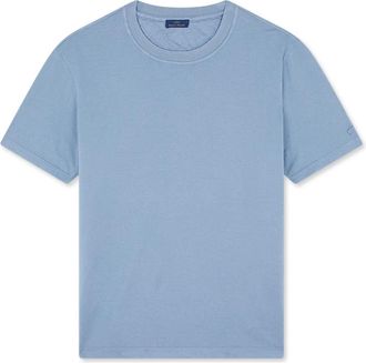 Paul & Shark Licht Jersey Katoenen T-shirt - Heren - T-shirts - Blauw - 2XL - Katoen - Tops