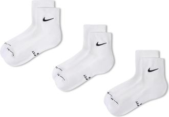 Nike Unisex Everyday Elevated Ankle Socks (3 Pairs) in Multicolor | IH8607-901