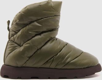 PIUMESTUDIO Bottines Luna Militaire