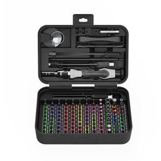 OEM Jeu De Tournevis De Precision - 108 Embouts Magnetiques - Pour Reparation Telephones Ordinateurs Meubles - 132-en-1