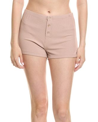 Barefoot Dreams Malibu Collection Ultra Soft Rib Boxer Short