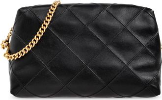 Tory Burch Tory Burch, Shoulder Bags, female, Black, Size: ONE SIZE Fleming Soft Large Shoulder Bag