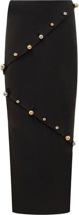 A.W.A.K.E. Octopus Rok - Stijlvol en Trendy - Dames - Maxi Rokken - Zwart - XS - Rokken