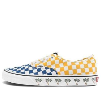 Vans Authentic Sidewall Palm Tree Checkerboard VN0A348A40P