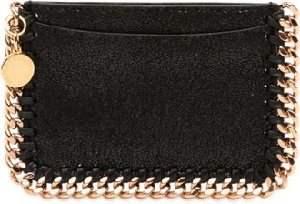 Stella McCartney 2010-2025 Falabella Shaggy Deer card holder - Nero
