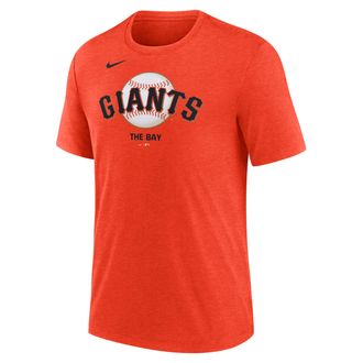 Nike San Francisco Giants Logo Nike Mens MLB T-Shirt in Orange | NJFD89LGIA-J77