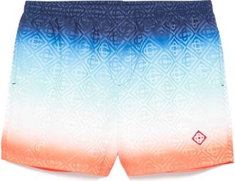 Casablanca Costume da bagno con stampa - Blu