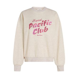 Circle Of Trust Biba Sweat - Dames - Sweatshirts - Beige - XL - Katoen - Hoodies & sweatvesten