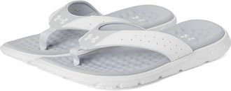 Under Armour Ignite 7 Flip-Flop Mens Shoes White/Halo Gray/White : 11 D - Medium, Synthetic