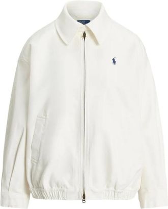 Polo Ralph Lauren Oversized Woven Bomber Jacket, Size X-Large