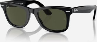 Ray-Ban Womens Original Wayfarer Classic Sunglasses In Polished Black