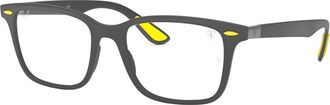 Ray-Ban 53mm Square optical glasses in Grey at Nordstrom