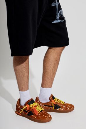 Off-white End Of Play Sports Shoes, Mens, Brown