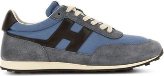 Hogan Athletic Suede And Fabric Sneakers Shoes