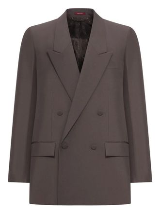 Gucci Blazer met dubbele rij knopen - Bruin