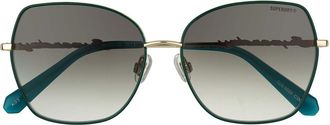 Superdry SDS 5033 007 Womens Sunglasses Green Size 58