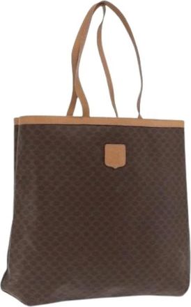 Celine Pre-owned Tote Bags, female, Brown, Size: ONE SIZE Pre-owned Plastic Tote Bag