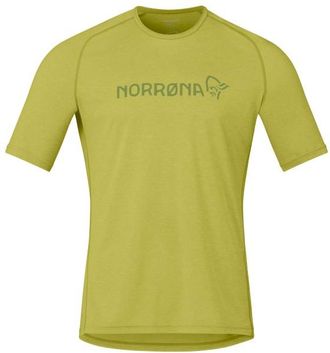 Norr&oslash;na Fj&oslash;r&aring; Equaliser Lightweight T-Shirt Funktionsshirt f&uuml;r Herren | gelb