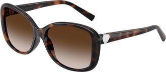 Tiffany & Co. TF4257U 80153B Womens Sunglasses Tortoiseshell Size 56