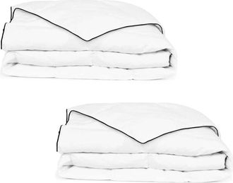 vidaXL Winter Down Duvet 2 pcs 135x200 cm Vidaxl