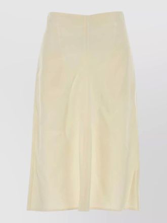 Bottega Veneta satin pencil skirt