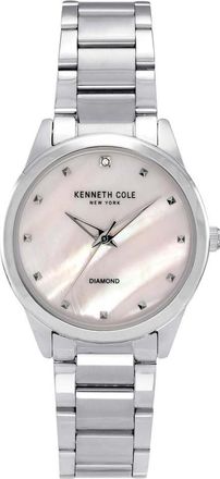 Kenneth Cole Womens KC50938003 Ladies Classic Watch - Silver - One Size