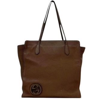 Gucci Bolso Tote Pre-owned - Pre-owned - Mujer - Marr&oacute;n - ONE SIZE
