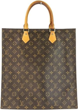 Louis Vuitton Brown Monogram Monogram Handbag Tote Bag (Pre-Owned)
