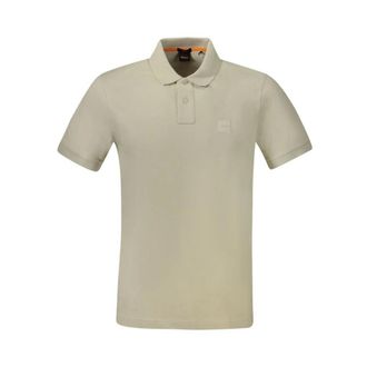 HUGO BOSS Tops, Heren, Beige, S, Katoen, Paddy Polo Shirt