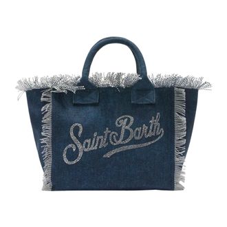 Saint Barth Tote Bags, female, Blue, Size: ONE SIZE Colette Bag