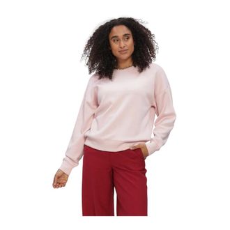 Moss Copenhagen MSCHIma Q Sweatshirt - Dames - Sweatshirts - Roze - S/M - Polyester - Hoodies & sweatvesten