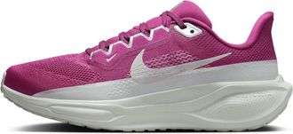 Nike Air Zoom Pegasus 41 Premium Womens Trainers FZ1626 (Hot Fuchsia/Metallic Silver 500) UK 6.5 (EU 40.5)