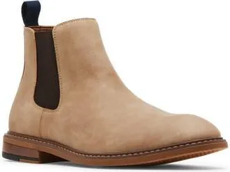 Madden Estiban Chelsea Boot in Taupe Sued at Nordstrom Rack, Size 10.5