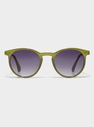 Simons Womens Regan round sunglasses