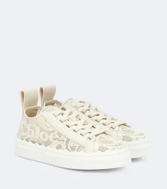 Chlo&eacute; Chlo&eacute; Lauren lace sneakers