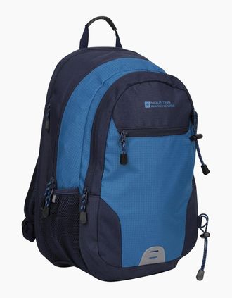 Mountain Warehouse Mens Mountain Warehouse Quest 30L Laptop Bag - Navy - Size: ONE size