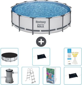 Bestway Piscina Bestway Steel Pro Max Redonda - 427x122 Cm - 8-piezas S562