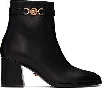 ショートブーツ・ブーティ VERSACE Woman Flat ankle boots Black 75VA3S60ZS868 899 Ankle boots Versace Jeans Couture | color Black | Gomez.pl/en