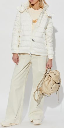Moncler Down Jacket Dalles, Womens, Cream