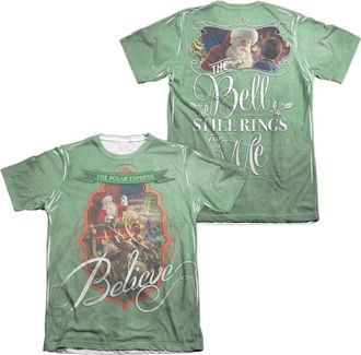 Gildan Polar Express Santa (Front/Back Print) Adult Poly/Cotton Short Sleeve Tee / T-Shirt