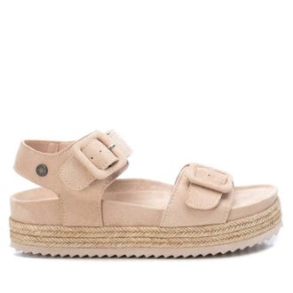 Xti Womens Suede Flatform Sandals By XTI