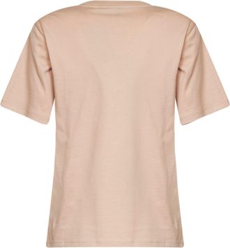 Max Mara Womens T-Shirt Wkdvenaco Blush Cotton Pink T-Shirts & Jerseys
