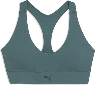 Puma Reggiseno sportivo Shapeluxe sostegno medio da donna, Accessori, Verde, XL