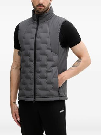 BOSS Gilet trapuntato - Grigio