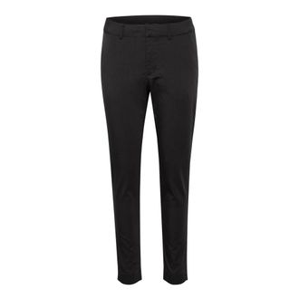 Kaffe Black Deep Chino Trousers Slim Fit - female - Kaffe - Slim-fit Trousers - Black - 5XL - Trousers