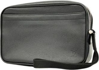 Louis Vuitton Pre-owned Clutches, male, Black, Size: ONE SIZE Pre-owned Clutch bag